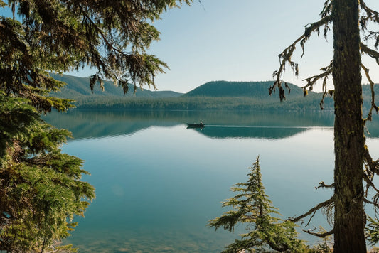 Alpine lake in Colorado